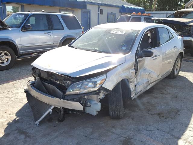 1G11B5SL5FF169142 - 2015 CHEVROLET MALIBU LS 银色 照片 2