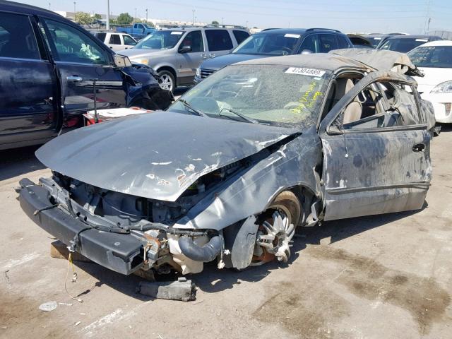 1G3NL12E44C186741 - 2004 OLDSMOBILE ALERO GL GRAY photo 2