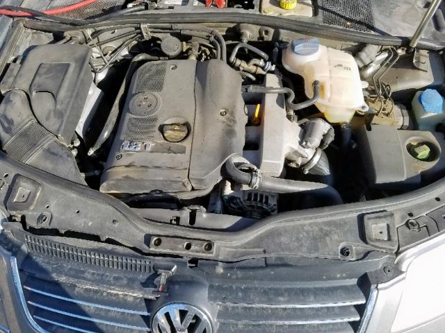 WVWMD63B84E125777 - 2004 VOLKSWAGEN PASSAT GL GRAY photo 7