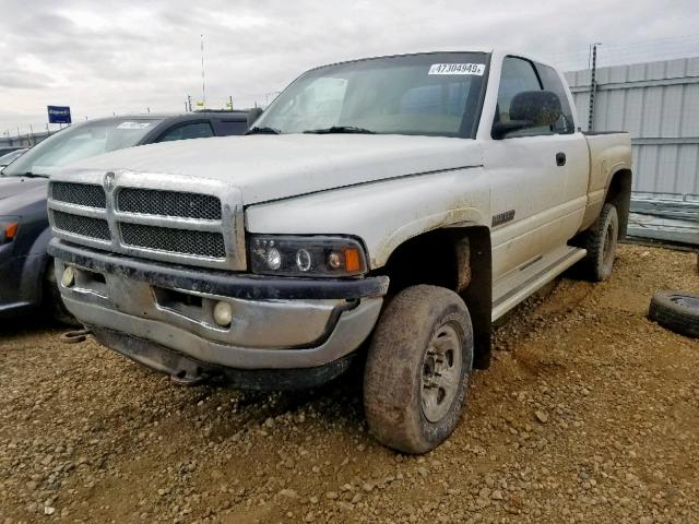 3B7KF23682M210011 - 2002 DODGE RAM 2500 WHITE photo 2