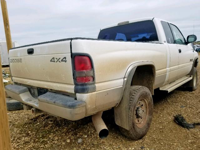 3B7KF23682M210011 - 2002 DODGE RAM 2500 WHITE photo 4