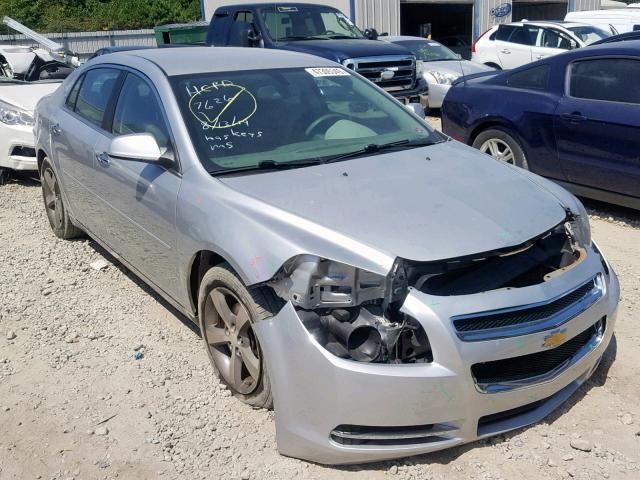 1G1ZC5E07CF287626 - 2012 CHEVROLET MALIBU 1LT SILVER photo 1