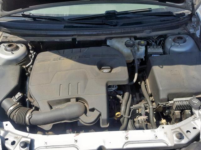 1G1ZC5E07CF287626 - 2012 CHEVROLET MALIBU 1LT SILVER photo 7