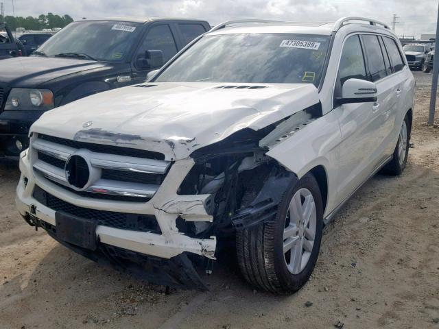 4JGDF7CE8DA173616 - 2013 MERCEDES-BENZ GL 450 4MA WHITE photo 2