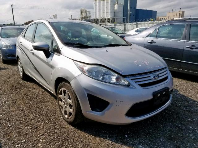 3FADP4AJ5BM122855 - 2011 FORD FIESTA S SILVER photo 1