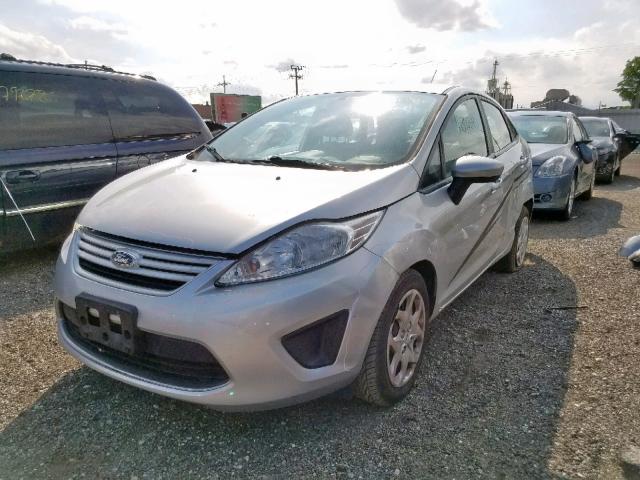 3FADP4AJ5BM122855 - 2011 FORD FIESTA S SILVER photo 2