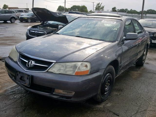 19UUA56642A058179 - 2002 ACURA 3.2TL GRAY photo 2