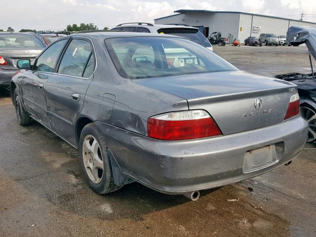 19UUA56642A058179 - 2002 ACURA 3.2TL GRAY photo 3