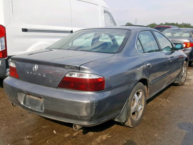 19UUA56642A058179 - 2002 ACURA 3.2TL GRAY photo 4