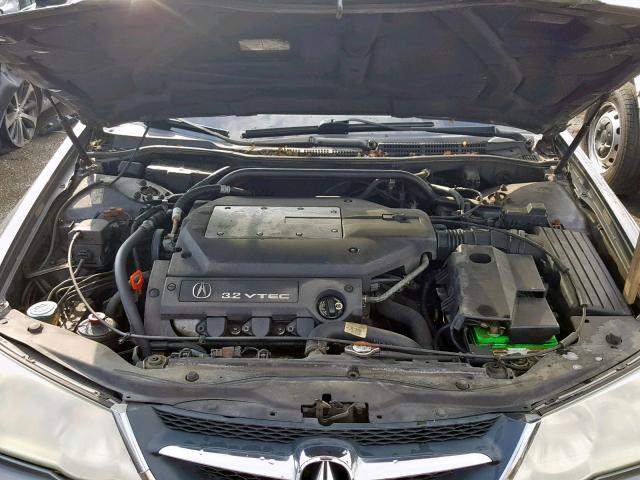 19UUA56642A058179 - 2002 ACURA 3.2TL GRAY photo 7