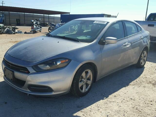 1C3CDFBB6GD605358 - 2016 DODGE DART SXT CHARCOAL photo 2