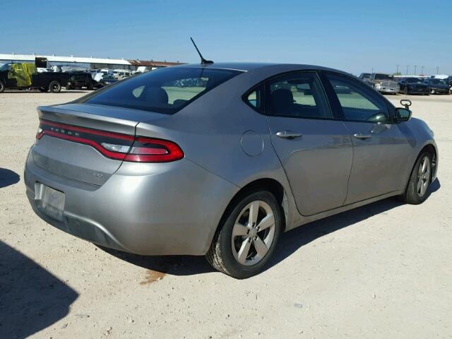 1C3CDFBB6GD605358 - 2016 DODGE DART SXT CHARCOAL photo 4