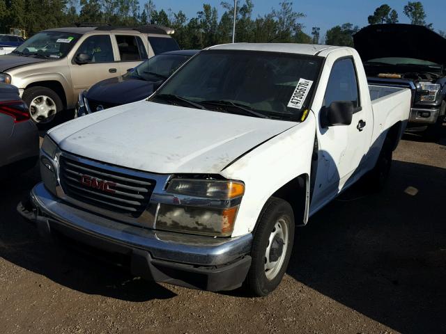 1GTCS148268263159 - 2006 GMC CANYON WHITE photo 2