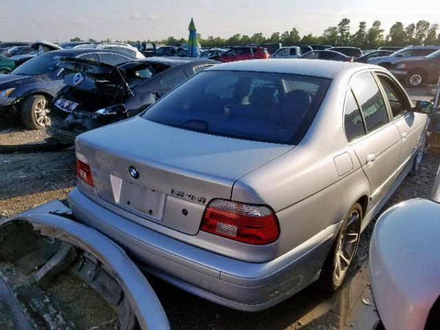 WBADT334X3GF43523 - 2003 BMW 525 I SILVER photo 4