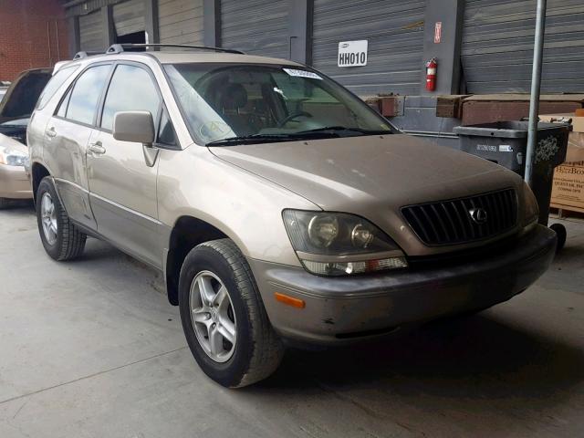 JT6GF10U6Y0076623 - 2000 LEXUS RX 300 BEIGE photo 1