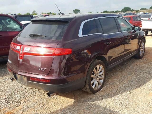 2LMHJ5FR7BBJ51972 - 2011 LINCOLN MKT MAROON photo 4