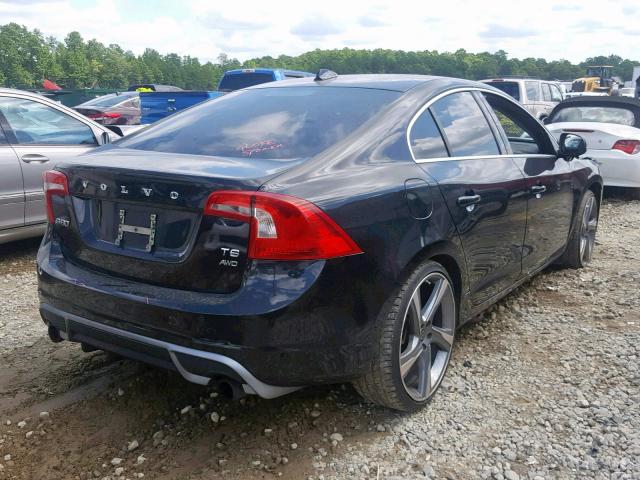 YV1902FH6C2111462 - 2012 VOLVO S60 T6 BLACK photo 4