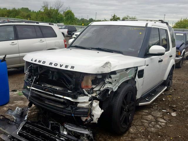 SALAG2V6XGA806465 - 2016 LAND ROVER LR4 HSE WHITE photo 2