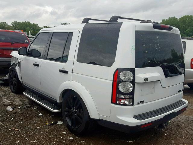 SALAG2V6XGA806465 - 2016 LAND ROVER LR4 HSE WHITE photo 3