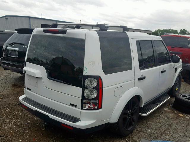 SALAG2V6XGA806465 - 2016 LAND ROVER LR4 HSE WHITE photo 4