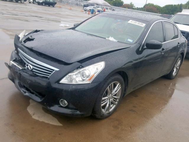 JN1CV6AP8CM934453 - 2012 INFINITI G37 BASE BLACK photo 2