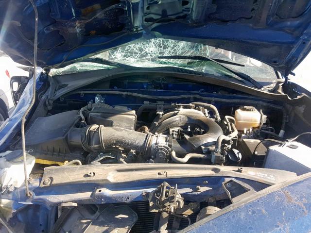 3TMCZ5AN4GM010497 - 2016 TOYOTA TACOMA DOU BLUE photo 7