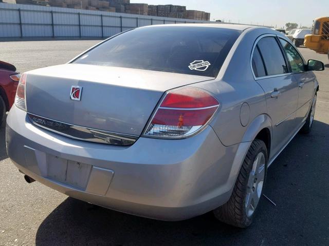 1G8ZS57N37F232819 - 2007 SATURN AURA XE SILVER photo 4