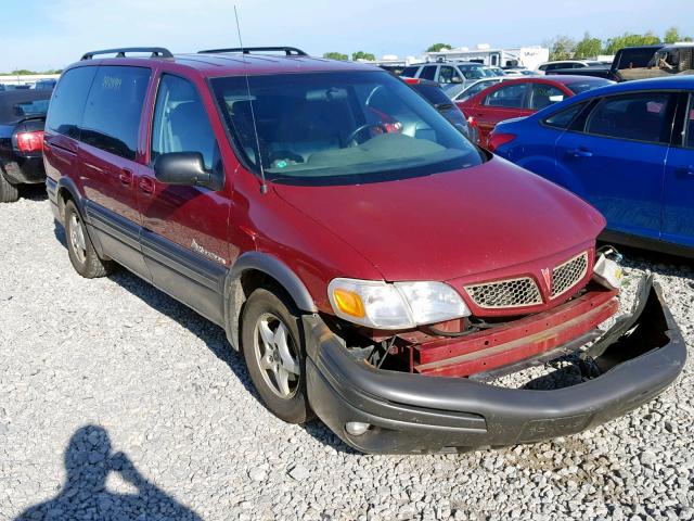 1GMDX03EX4D103991 - 2004 PONTIAC MONTANA MAROON photo 1