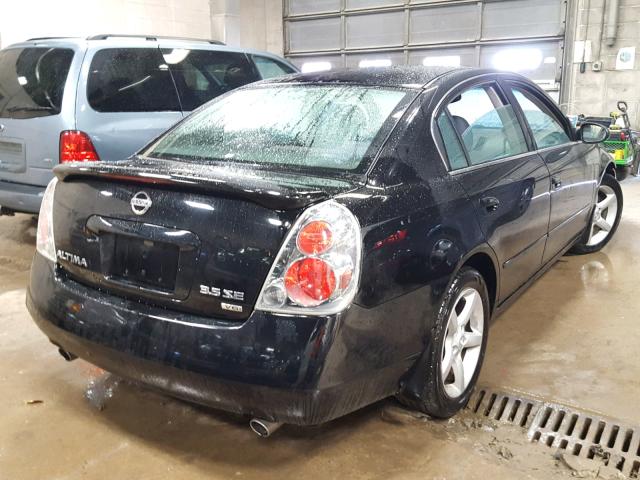 1N4BL11D66C256986 - 2006 NISSAN ALTIMA SE BLACK photo 4