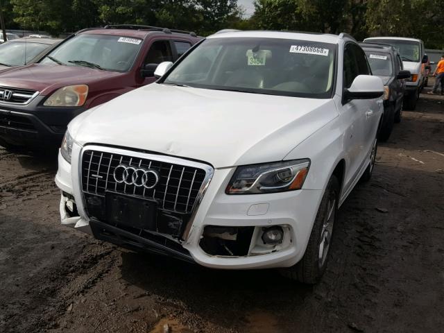 WA1WKAFP8CA003106 - 2012 AUDI Q5 PRESTIG WHITE photo 2