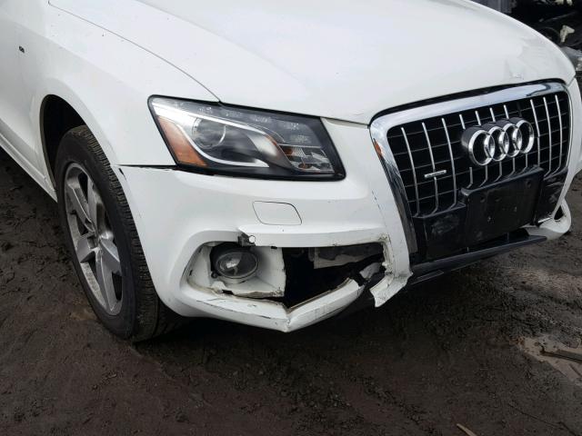 WA1WKAFP8CA003106 - 2012 AUDI Q5 PRESTIG WHITE photo 9