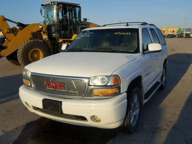 1GKEK63U66J160943 - 2006 GMC YUKON DENA WHITE photo 2