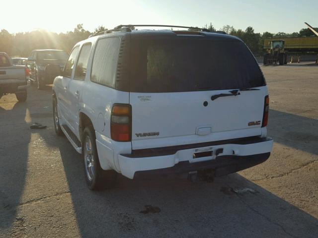 1GKEK63U66J160943 - 2006 GMC YUKON DENA WHITE photo 3