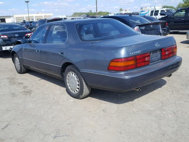 JT8UF11EXM0074014 - 1991 LEXUS LS 400 GRAY photo 3