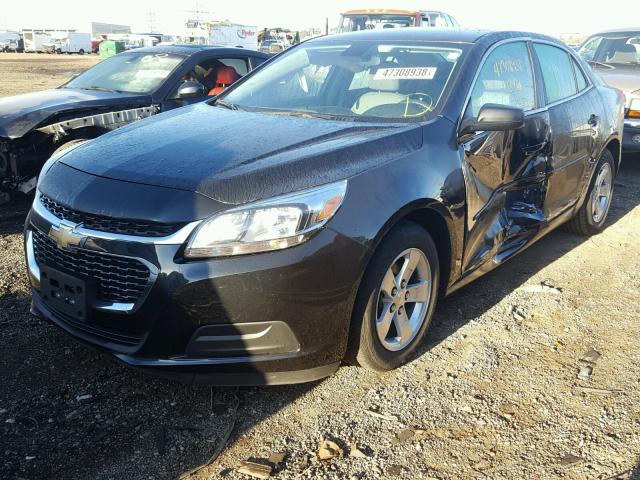 1G11A5SL8FF291044 - 2015 CHEVROLET MALIBU LS 黑色 照片 2