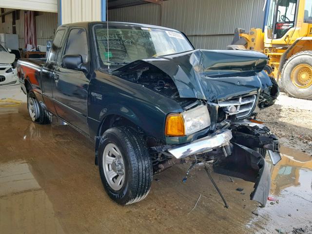 1FTYR14V92PB72865 - 2002 FORD RANGER SUP GREEN photo 1