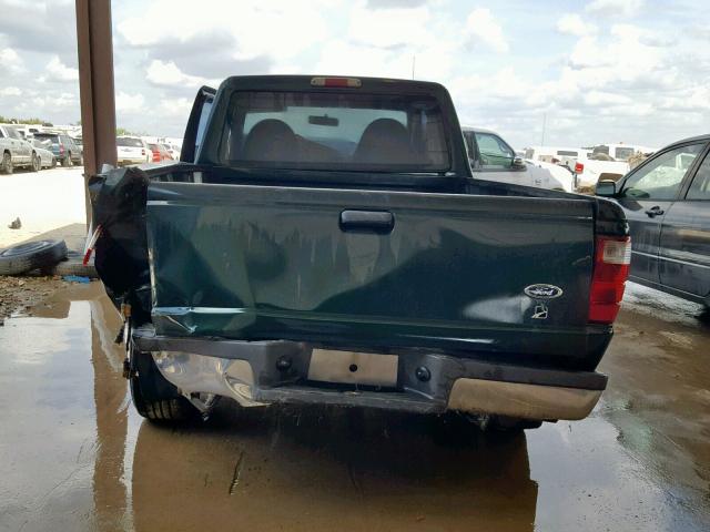 1FTYR14V92PB72865 - 2002 FORD RANGER SUP GREEN photo 9