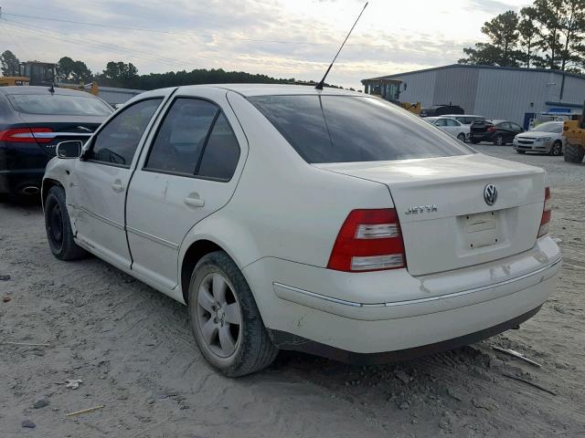 3VWRK69M65M017235 - 2005 VOLKSWAGEN JETTA GL WHITE photo 3