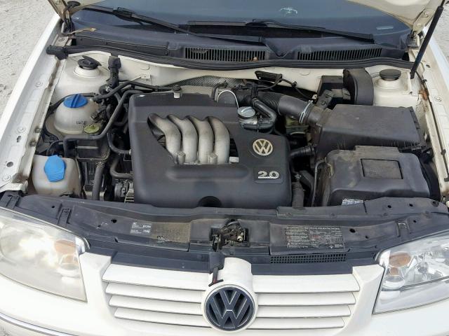 3VWRK69M65M017235 - 2005 VOLKSWAGEN JETTA GL WHITE photo 7