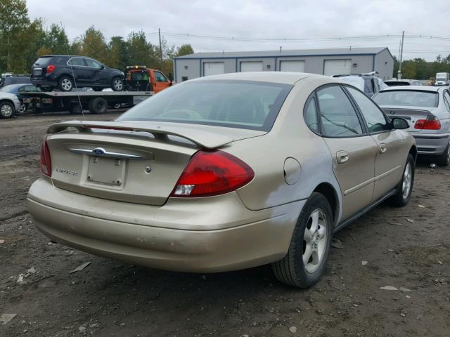 1FAFP55U91A223668 - 2001 FORD TAURUS SES GOLD photo 4