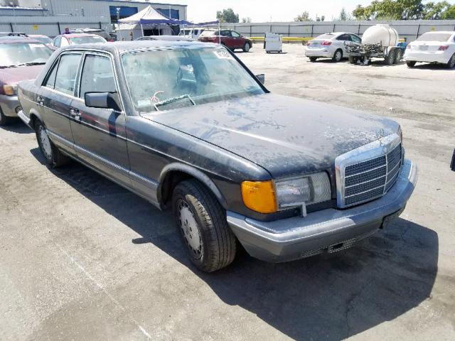 WDBCA24D7KA451005 - 1989 MERCEDES-BENZ 300SE BLACK photo 1