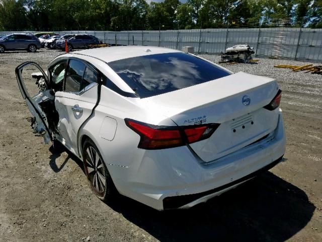 1N4BL4EV6KC167353 - 2019 NISSAN ALTIMA SL WHITE photo 3