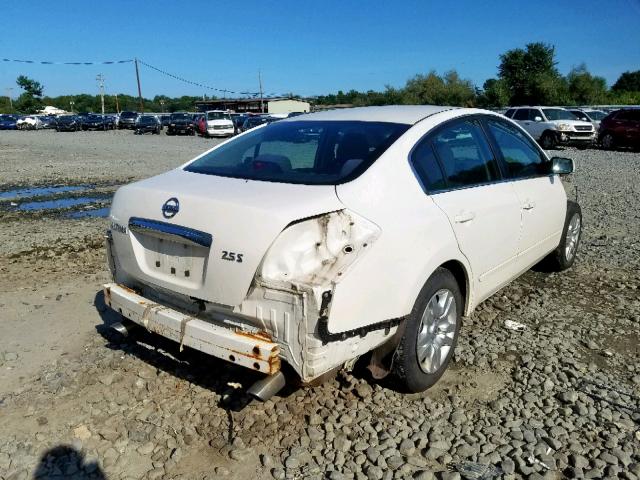 1N4AL2AP6AN520023 - 2010 NISSAN ALTIMA BAS WHITE photo 4