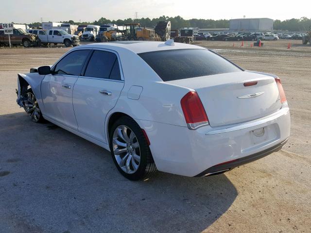 2C3CCAEG3KH577527 - 2019 CHRYSLER 300 LIMITE WHITE photo 3