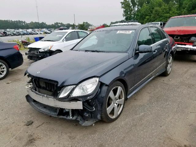 WDDHF8HB5AA226011 - 2010 MERCEDES-BENZ E 350 4MAT GRAY photo 2