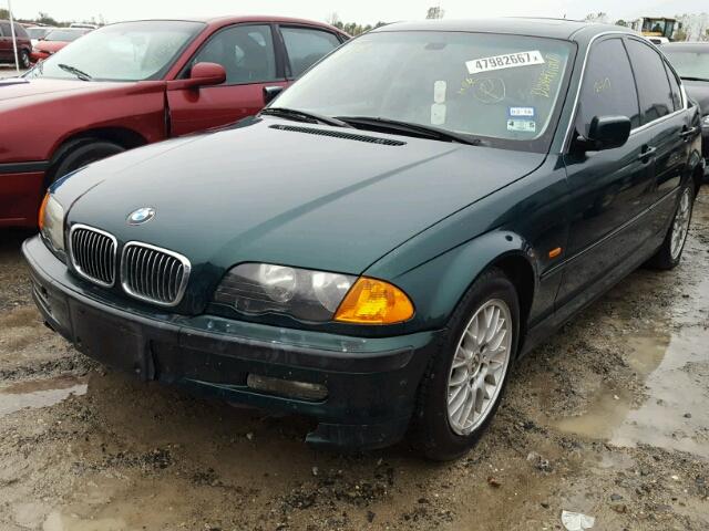 WBAAM5335XFR00683 - 1999 BMW 328 I AUTO GREEN photo 2