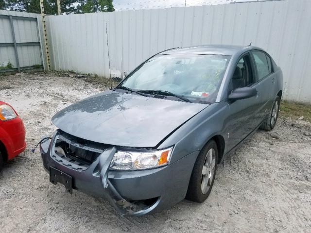 1G8AL55FX7Z135394 - 2007 SATURN ION LEVEL GRAY photo 2