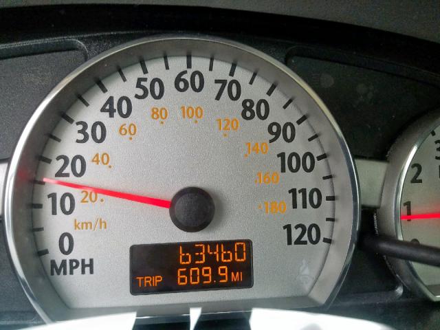 1G8AL55FX7Z135394 - 2007 SATURN ION LEVEL GRAY photo 8