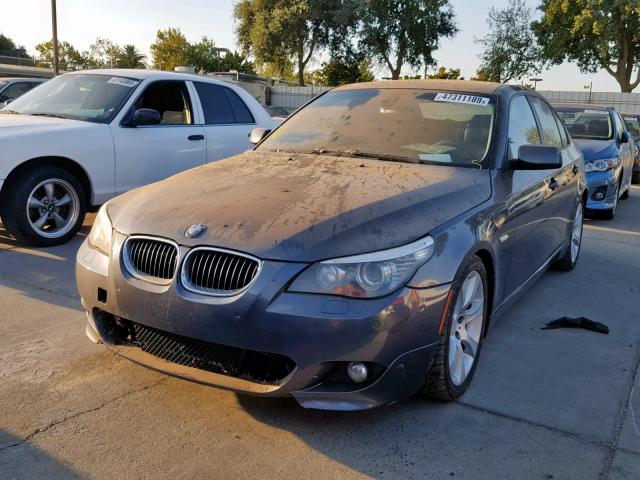 WBANW13578CN54922 - 2008 BMW 535 I GRAY photo 2