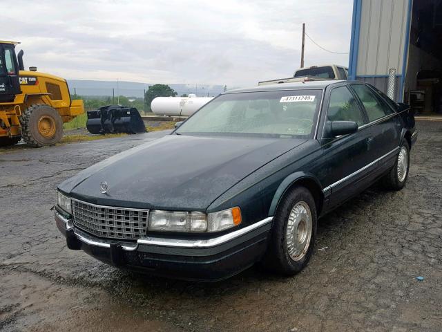 1G6KS52B4PU821610 - 1993 CADILLAC SEVILLE GREEN photo 2